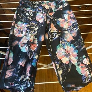 Fabletics Leggings with Side Mesh Panels